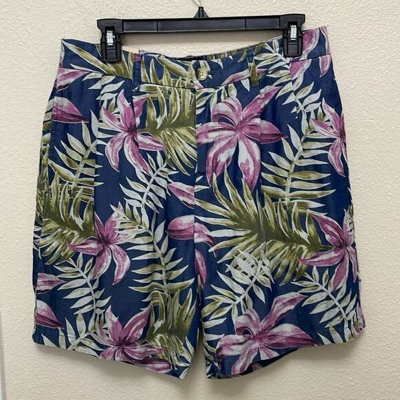 Scotch & Soda Other - Scotch & Soda Men's Twilt‎ Tropical Print Loose Fit Shorts Sz 30 Blue Green New